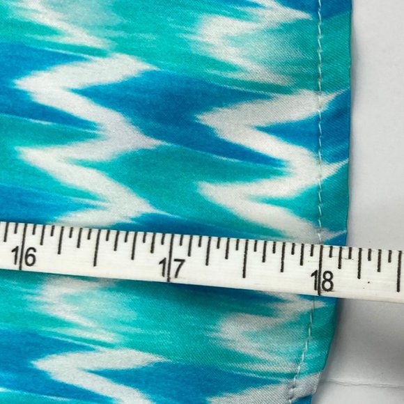 Paloma Blue Capri Printed 100% Silk-Satin Camisole Size M NWOT - Picture 15 of 15